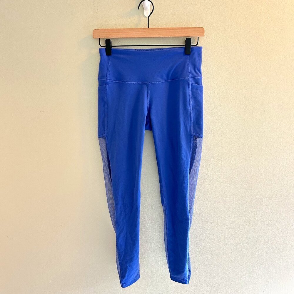 Victoria’s Secret Sport Workout Leggings Womens Size Small Mesh Siding Pockets